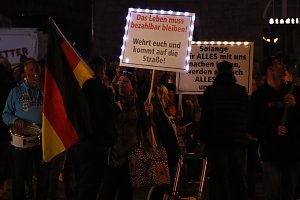 Montagsdemonstration in Nordhausen