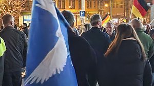 Montagsdemonstration in Nordhausen