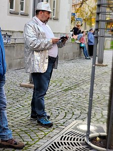Anfang der Karnevalszeit heute Vormittag um 11.11 Uhr