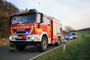 Traktorunfall bei Steigerthal gestern Nachmittag
