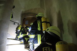 Gro&szlig;einsatz am Heringer Schloss