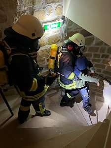 Gro&szlig;einsatz am Heringer Schloss