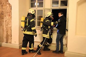 Gro&szlig;einsatz am Heringer Schloss