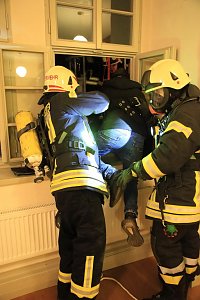 Gro&szlig;einsatz am Heringer Schloss