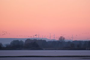 Peter Blei unterwegs im Schnee