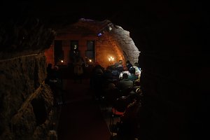 Taschenlampenf&uuml;hrung auf dem Kyffh&auml;userdenkmal