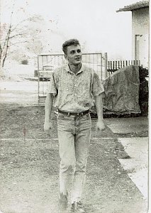 Andr&eacute; Bauer mit 21 Jahren