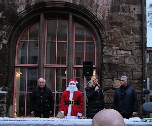 Nordhausen und sein Weihnachtsmarkt in festlichem Schmuck