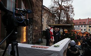 Nordhausen und sein Weihnachtsmarkt in festlichem Schmuck