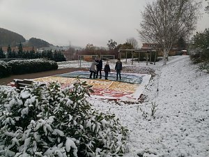 &Uuml;ben, &uuml;ben, &uuml;ben vor dem gro&szlig;en Weihnachtskonzert