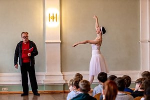 Das Duo Ruggieri trat am 1. Dezember im Humboldt-Gymnasium auf