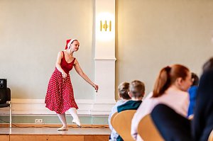 Das Duo Ruggieri trat am 1. Dezember im Humboldt-Gymnasium auf