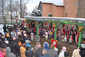 Weihnachtsmarkt in der Kindervilla in Bad Frankenhausen bot den Besuchern viele &Uuml;berraschungen
