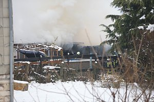 Schuppenbrand in Elende