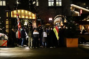 Montagsdemonstration in Nordhausen am 05. Dezember