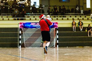 Weihnachtliches Turnier mit der NSV-F-Jugend