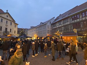 Bad Langensalzaer Weihnachtsmarkt am dritten Advent