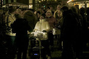 Montagsdemonstration in Nordhausen am 12. Dezember