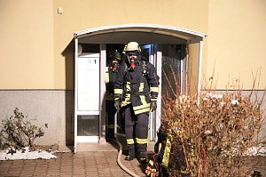 K&uuml;che brannte in Bleicher&ouml;der Wohnhaus 