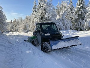 Loipe in Rothes&uuml;tte wurde gespurt