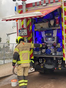 Feuer in Steigerthal