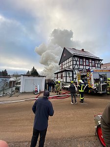 Feuer in Steigerthal