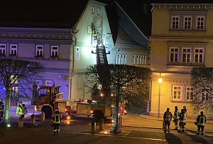 Feuerwehreinsatz am Kornmarkt
