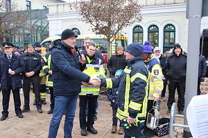 Das Friedenslicht aus Bethlehem ist zum 14. mal im Landkreis verteilt worden