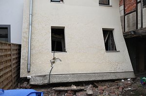 Explosion in Wohnhaus
