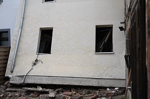 Explosion in Wohnhaus