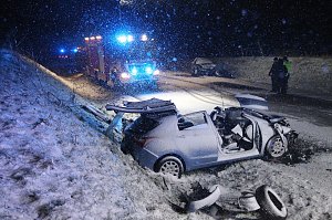 Schwerer Unfall