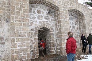 Freigabe der sanierten Stadtmauer am Humboldt-Gymnasium