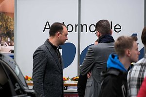 Peter Blei auf der Erfurter Automesse
