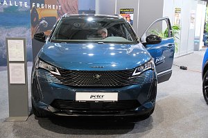 Peter Blei auf der Erfurter Automesse