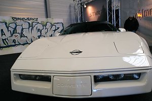 Peter Blei auf der Erfurter Automesse