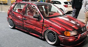 Peter Blei auf der Erfurter Automesse