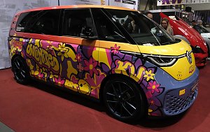 Peter Blei auf der Erfurter Automesse