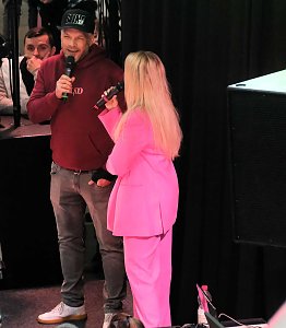 Peter Blei auf der Erfurter Automesse