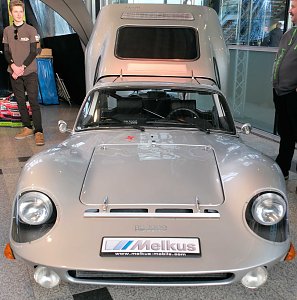Peter Blei auf der Erfurter Automesse