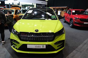 Peter Blei auf der Erfurter Automesse
