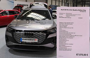 Peter Blei auf der Erfurter Automesse