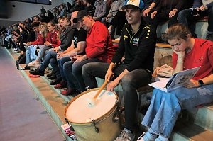 Peter Blei beim Kugelsto&szlig; Indoor
