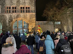 Montagsdemo in Nordhausen