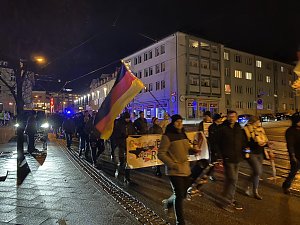 Montagsdemo in Nordhausen