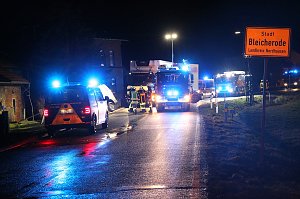 Unfall in Bleicherode