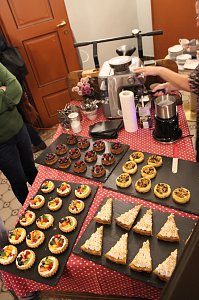 Ein Reiseb&uuml;ro und ein Restaurant hatten zu einem interessanten Abend in das Schl&ouml;sschen in Bad Langensalza geladen