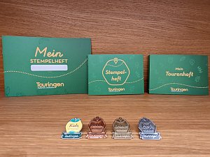 Mit einem Stempeleintrag in eins der dazugeh&ouml;rigen Sammelhefte k&ouml;nnen Stempel und Abzeichen gesammelt werden
