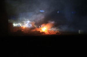 Flammen in Wipperdorf