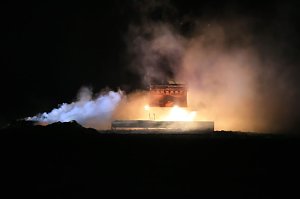 Flammen in Wipperdorf