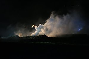 Flammen in Wipperdorf